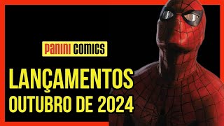 LANÇAMENTOS MARVEL OUTUBRO DE 2024 PANINI COMICS [upl. by Delanos]