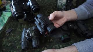 NVG GEN 1 vs GEN 2 vs SIONYX vs GEN 3  GREEK REVIEW [upl. by Ainej]