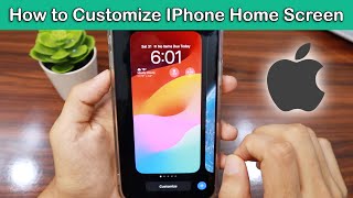 How to Customize Your iPhone Home Screen  Step by Step [upl. by Atsugua]