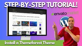 How To Install A Themeforest Theme on WordPress 2024  StepByStep Guide [upl. by Enialahs]