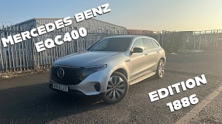 2019 MERCEDES BENZ EQC 400 EDITION 1886  BRUTALLY HONEST IN DEPTH LOOK AROUND [upl. by Acirat255]