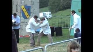 Robert Dovers Cotswold Olimpicks  Shin Kicking 2010 [upl. by Niuqram]