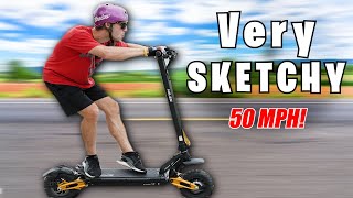 This 50 MPH Electric Scooter RIPS  Eahora Tiger King Review [upl. by Heeley98]