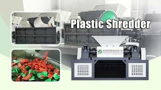 Waste Plastic Recycling Shredder Machine [upl. by Eiramlehcar]