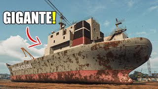 COMPREI O MAIOR NAVIO DO JOGO  Ship Graveyard Simulator 2 [upl. by Sirahc]