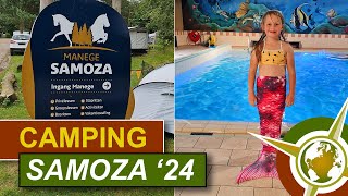 CAMPING SAMOZA IN VIERHOUTEN RONDLEIDING 2024  VLOG 52 [upl. by Harilda]