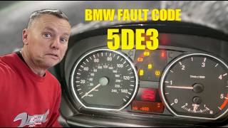 BMW Fault Code 5DE3 Brake Pad Wear Rear Axle How To Reset [upl. by Chaffee]