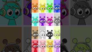 Incredibox Sprunki Color Palette [upl. by Annas]