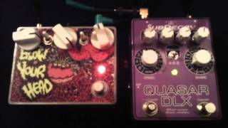 FreeState FX BrainBlaster Fuzz  Subdecay Quasar DLX  BASS with FULL MIX [upl. by Kenaz]