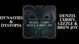 Denzel Curry Gizzle amp Bren Joy  Dynasties amp Dystopia Karaoke from the series Arcane LoL [upl. by Sanoy]