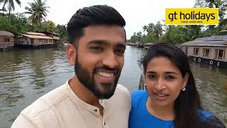 Unforgettable Trip in Kumarakom  GT Holidays Review by Gautam and Rebecca [upl. by Werdna139]