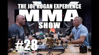 JRE MMA Show 28 with Georges StPierre [upl. by Etterraj909]