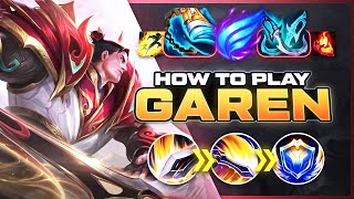 HOW TO PLAY GAREN SEASON 14  Build amp Runes  Season 14 Garen guide  League of Legends [upl. by Adihahs]