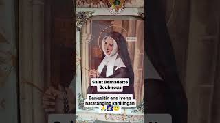 Saint Bernadette Soubirouspray for us🙏🏽😇🥰 [upl. by Mike]