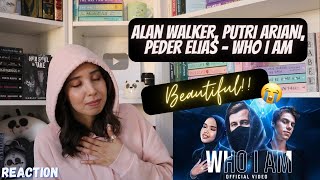 Alan Walker  Who I Am ft Putri Ariani Peder Elias Reaction  ReactionHolic [upl. by Elcarim524]