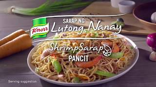 Knorr Pancit Canton ShrimpSarap [upl. by Lraed767]