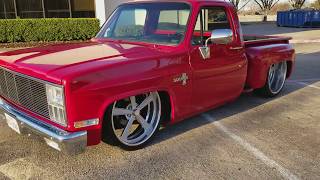 82 C10 Stepside walk around and rolling [upl. by Tyne21]