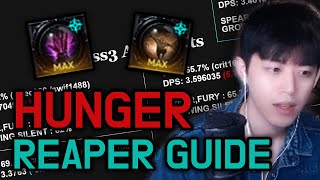 Hunger Reaper New Build Guide How to play Engraving StatsAfter PTR Balance 2023 Oct Lost Ark [upl. by Ahcila527]