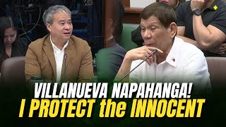 FPRRD NAGAGREE sa TANONG ni Sen VILLANUEVA [upl. by Sheff]