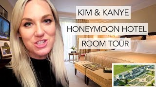 Kim amp Kanye Honeymoon Hotel  Castlemartyr Resort [upl. by Suollecram]