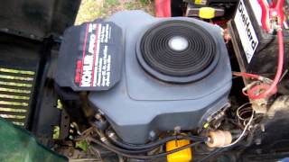 Kohler 22hp Twin Engine from Craftsman Garden Tractor [upl. by Roana240]