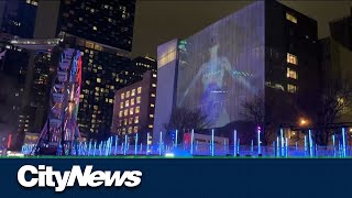 Festivalgoers celebrate Montreal’s 21st annual Nuit Blanche [upl. by Gildea]