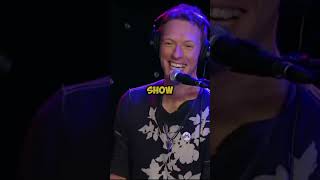 Chris Martin “Viva la Vida” Acoustic on the Howard Stern Showmusic coldplay shorts [upl. by Imis]