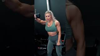 Stephanie Sanzo workoutmotivation gymshorts fitnessgoals gymmotivation [upl. by Mendez114]