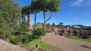 Palatino Hill in Rome Italy [upl. by Anelaj]