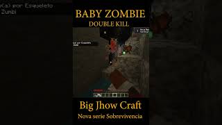 BABY ZOMBIE TOCANDO O TERROR no Minecraft Bedrock 121 TEMPEST sobrevivência survivalraiz [upl. by Gerrald]