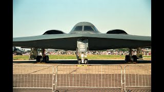 B2A Spirit Stealth Bomber FlyAround MilitaryAircraftde [upl. by Frankel]