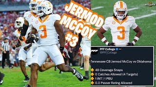 Jermod McCoy HIGHLIGHTS vs Oklahoma Is McCoy HIM for the VOLS at CB govols jermodmccoy [upl. by Hamner]