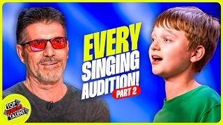 Every Singing Audition EVER on BGT 20092024 PART 2 [upl. by Aniratac]