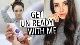 MY EVENING ROUTINE  Skincare Get UnReady With me [upl. by Caplan]