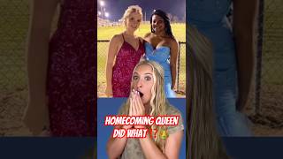 Homecoming Queen Did WHAT⁉️😱 homecoming queen kindness christlike emotional shorts [upl. by Neural]