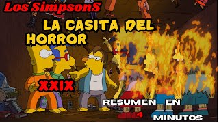 Los Simpsons  La Casita del Horror 29 pelis resumen viral [upl. by Ailuy]