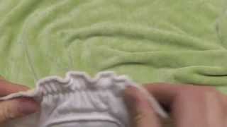 Newborn AIO Grovia Cloth Diaper Review  Pictures [upl. by Gnoz]