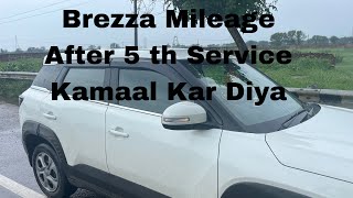 Brezza Mileage ne to Kamaal kar diya after 32000 km [upl. by Sissie]