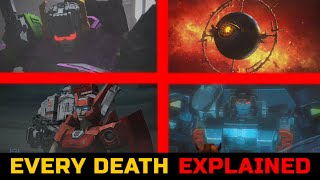 Transformers Earthrise2021 Spoilers  All Character Deaths And DisappearancesExplained [upl. by Schear]