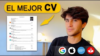 COMO HACER UN BUEN CV en 5 PASOS [upl. by Nonrev]