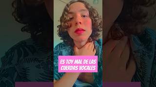 MIS CUERDAS VOCALES 😭 cuerdasvocales fypシ゚viral thegoldy2020 thegoldy2025 [upl. by Gui]