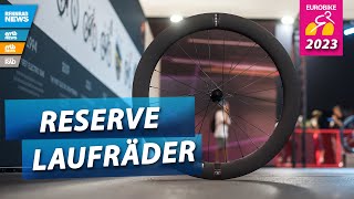 RESERVE Laufräder 🤝 EUROBIKE 2023 [upl. by Ariane796]