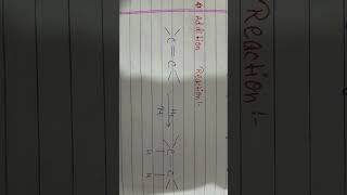 Addition Reaction  addition chemistry jee neet [upl. by Aikaj]