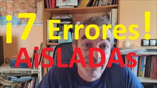 7 ERRORES a EVITAR en FOTOVOLTAICA AISLADA [upl. by Kermit]