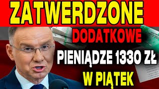 DODATKOWE PIENIĄDZE DLA SENIORÓW ZUS BĘDZIE PŁACIŁ DO 1330 ZŁ MIESIĘCZNIE 3 PAŹDZIERNIK 2024 [upl. by Elehcir496]