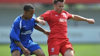 Wembley FC 32 Langford FC  The FA Cup Extra Preliminary Round 110812 [upl. by Richela]