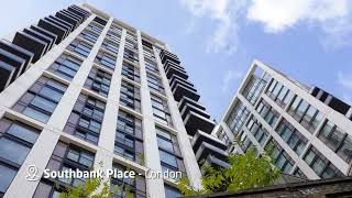 London Southbank Place Sapphire Balconies [upl. by Yrro]