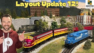 Massive O Gauge Layout Update 12 [upl. by Ahsiloc]