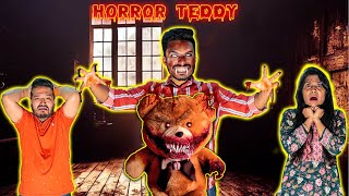 Horror Teddy Challenge Karna Pad Gaya Bhari  Hungry Birds [upl. by Sucramaj]