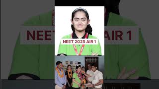 Neet 2025 Topper Air 1 Anjali sharma viralshort youtubeshorts neetasprient neet2025topper [upl. by Enelam]